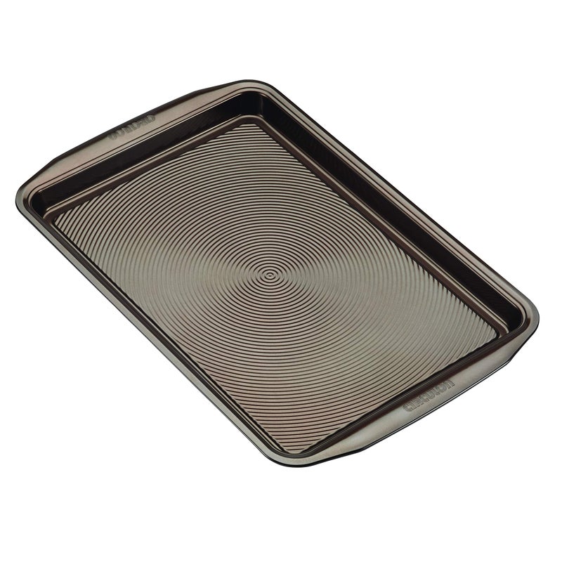 Circulon Nonstick Bakeware Set with Nonstick Cookie Sheets / Baking Sheets - 2 Piece, Chocolate Brown , Set (9" x 13" & 10" x 15") - Image 4